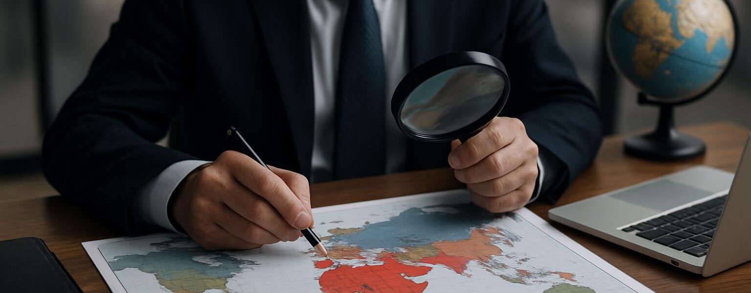 Ryzyko geograficzne w inwestycjach zagranicznych: jak je czytać jak mapę, a nie jak loterię