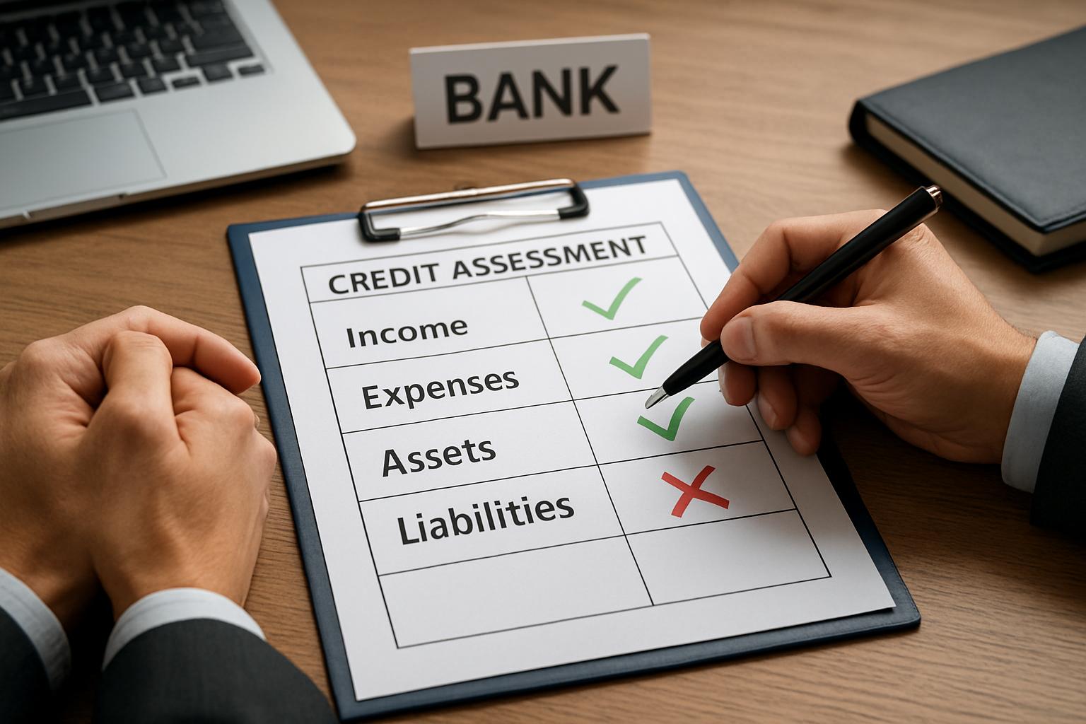 Jak bank ocenia zdolność kredytową przedsiębiorców?. Tabela: co bank sprawdza najczęściej i jak to przekłada się na decyzję